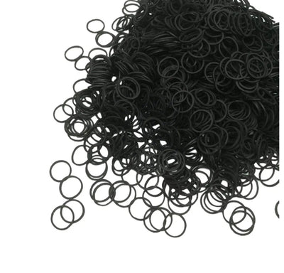 Kids hair mini rubber bands braids hair wedding style