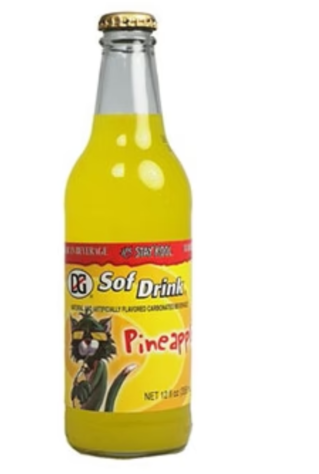 Sof Drink Pineapple Drink Original Jamaican flavor - 355ml