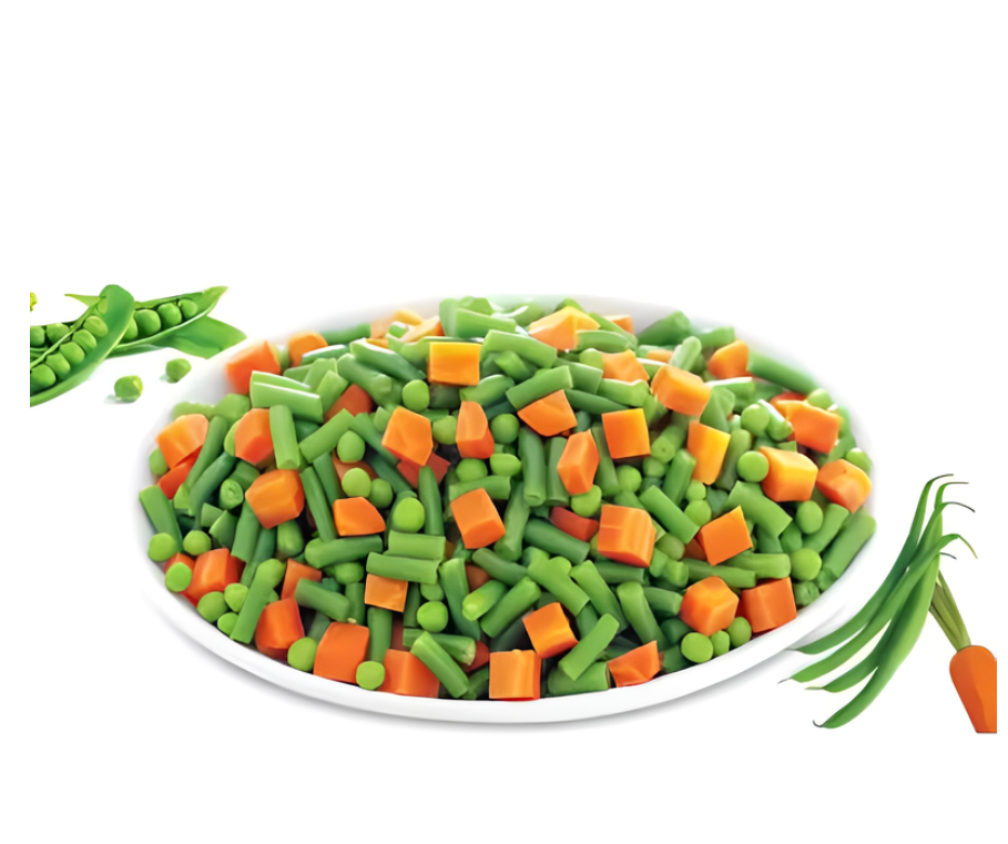 3 way mix vegetable (carrots, green peas and sweetcorn) - 750g