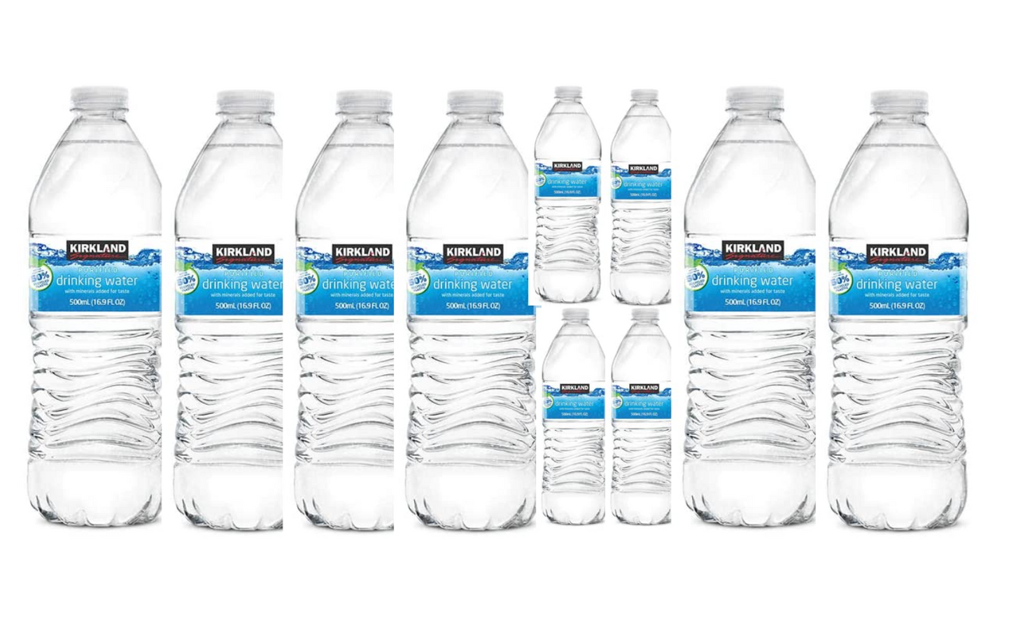 Table Water (Bottled water) Purified Drinking Water, 16.9 Ounce